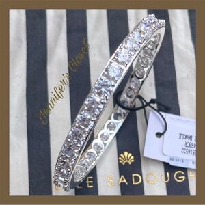 NWT 💜 Lele Sadoughi Pave Bangle Bracelet